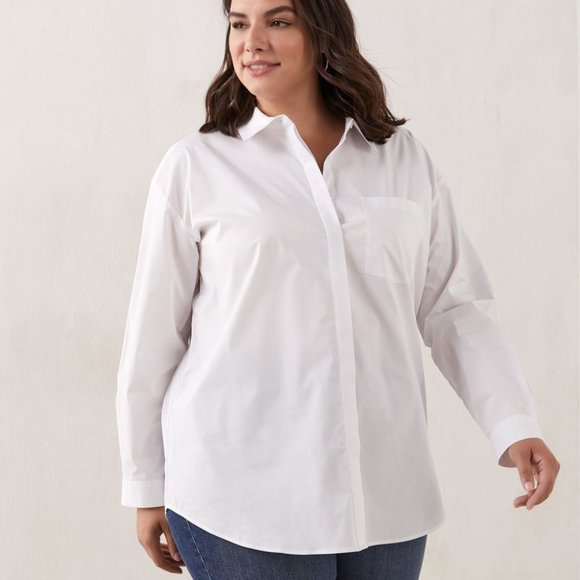 Blouse structurée à coupe ample - Picture 3 of 3